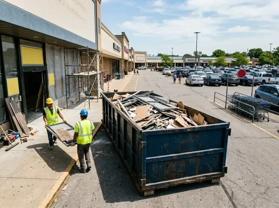 retail-store-renovation-debris-003 — frequently asked questions, Roll-off Dumpster Rentals in Prattville, AL
